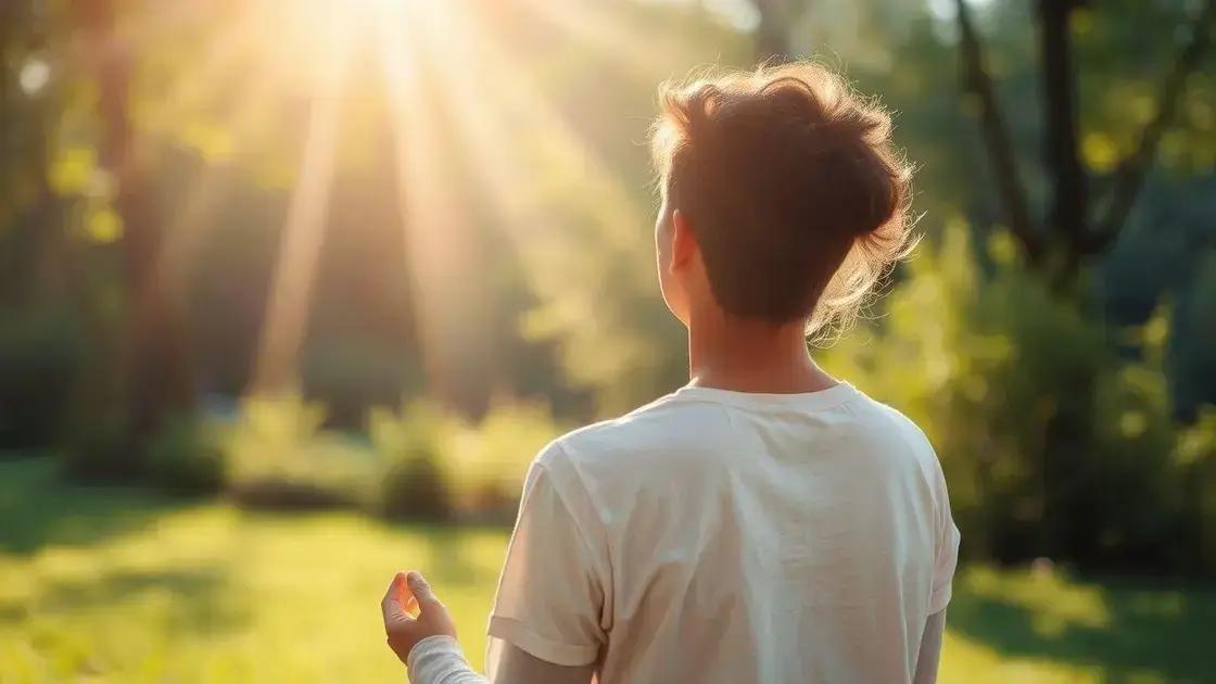 Benefits of meditation for mental health