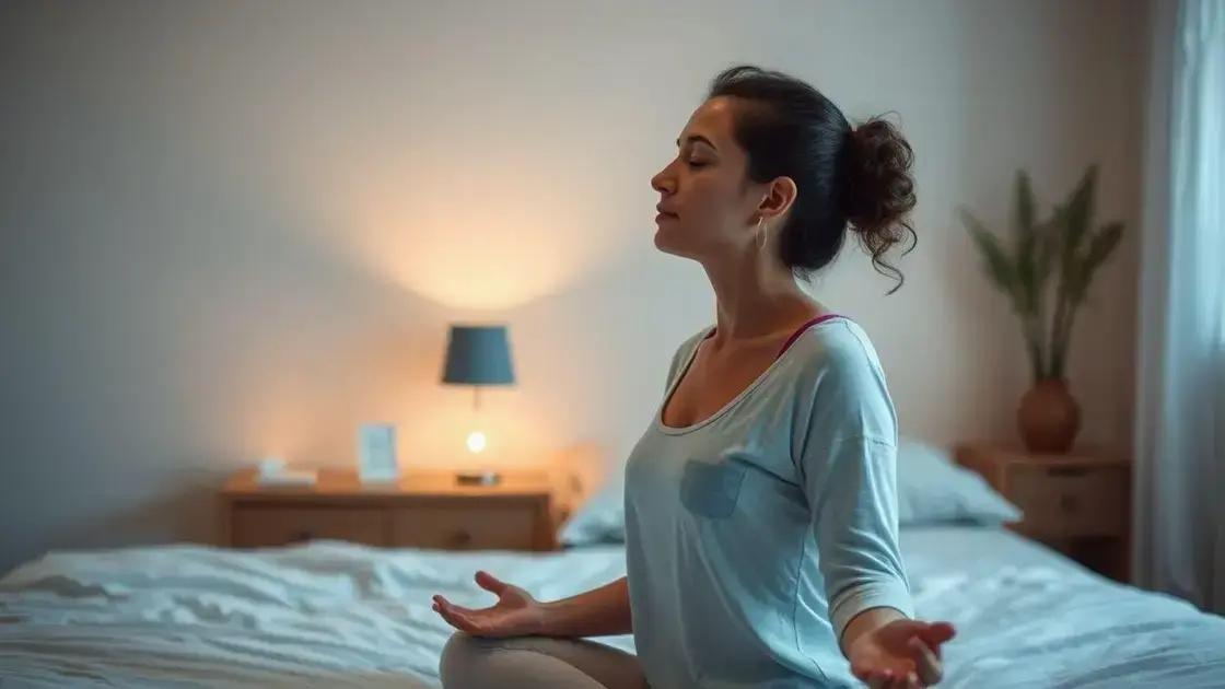 Mindfulness techniques for better sleep