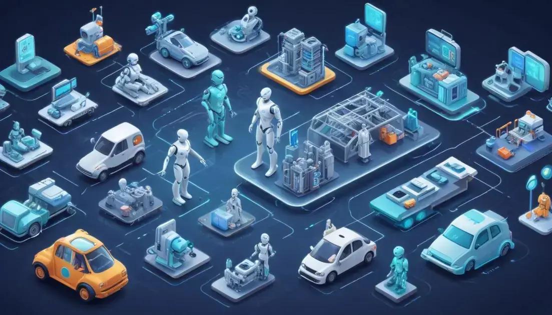 Predicted trends of AI adoption by industry