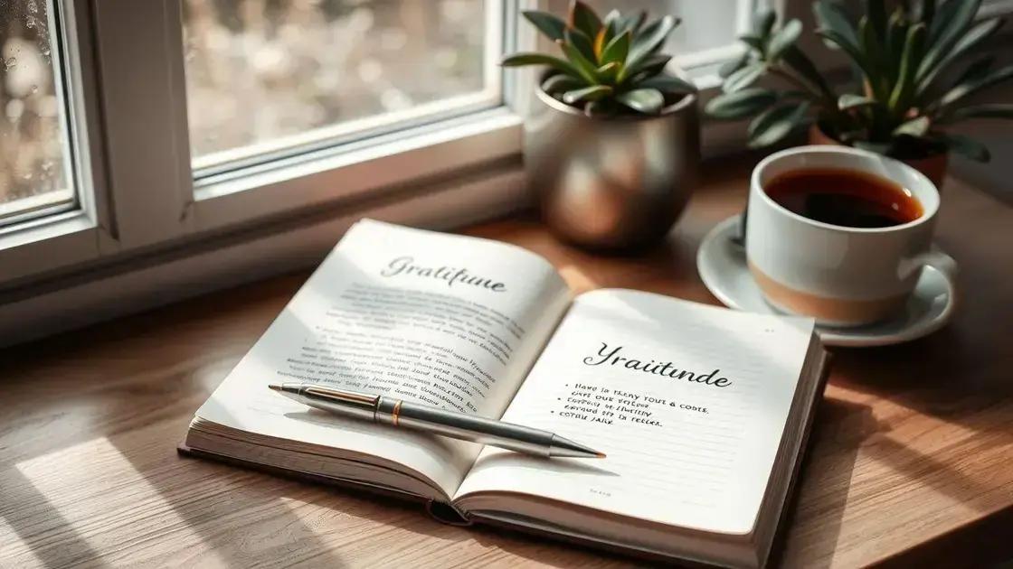 Gratitude journal: your pathway to a happier and healthier life