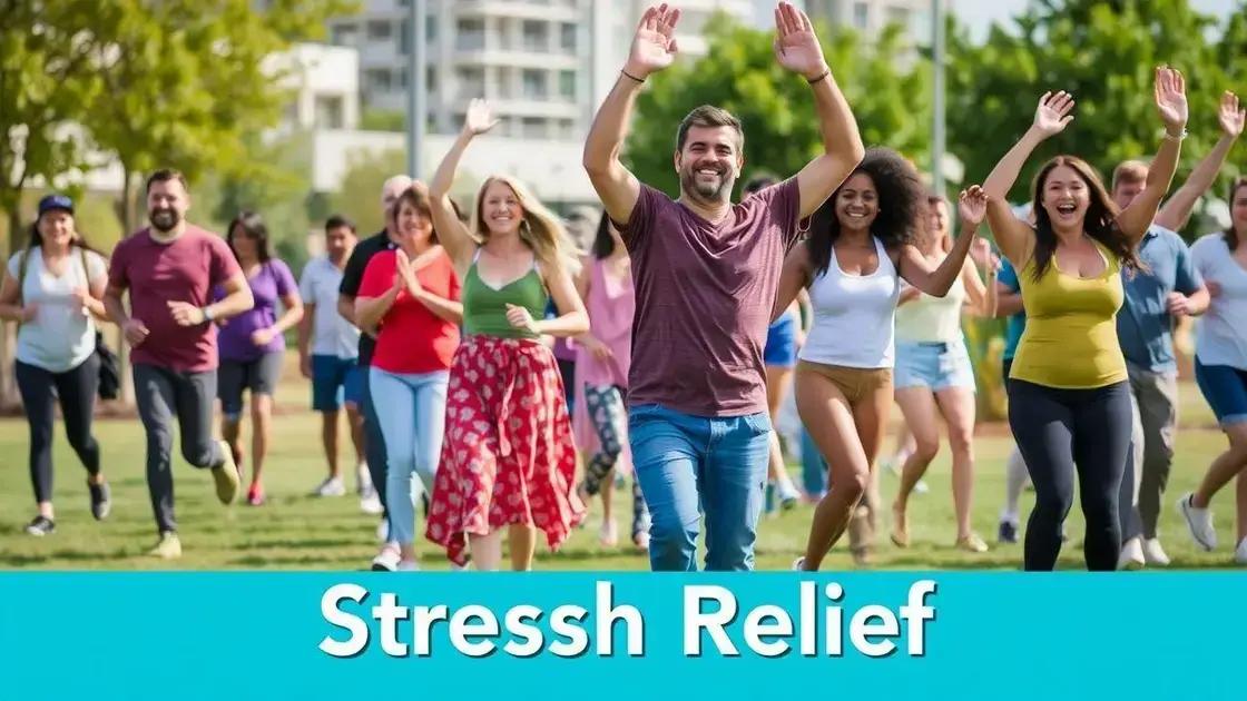 Physical activities that help reduce stress