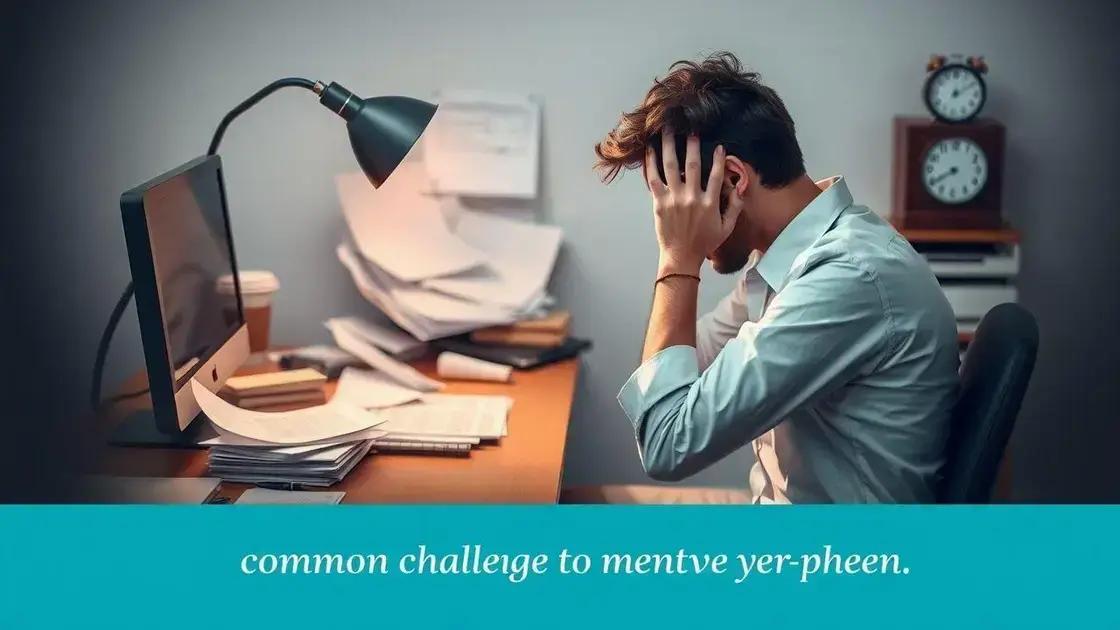 Common challenges to mental well-being