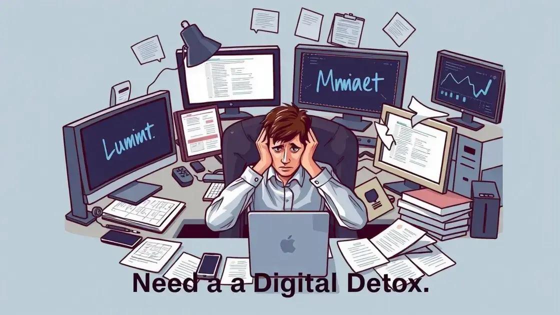 Signs you need a digital detox