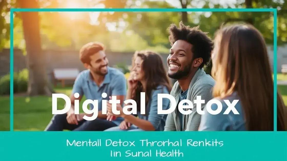How a digital detox improves mental health
