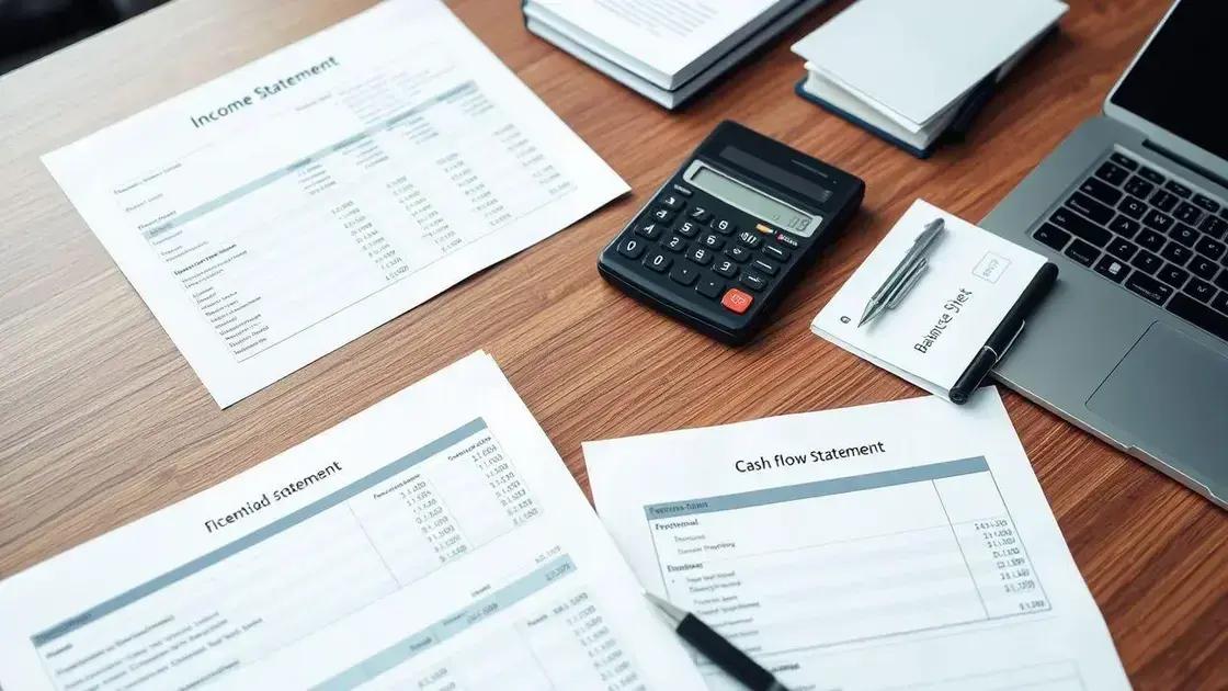 Key financial statements every business should track