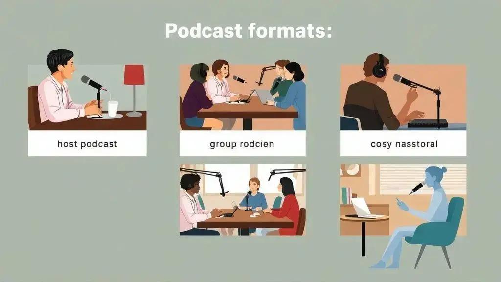 Choosing the right podcast format for your audience